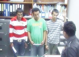 Drug Dealers Caught by Banglamung Police